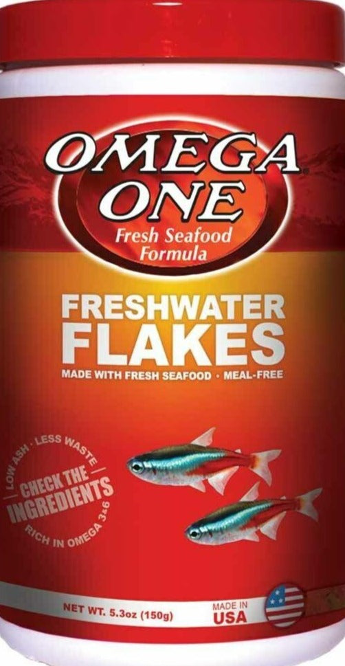 Omega One Freshwater flakes  5.3oz