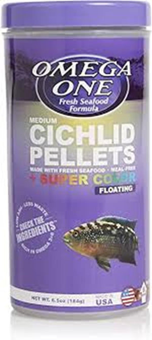Omega One Super Color Cichlid Pellets -Floating