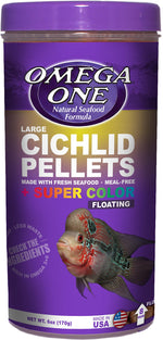 Omega One Super Color Cichlid Pellets -Floating