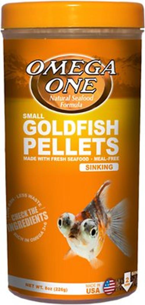 Omega One Goldfish Pellets SINKING