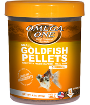 Omega One Goldfish Pellets SINKING