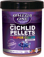 Omega One Super Color Cichlid Sinking Pellets