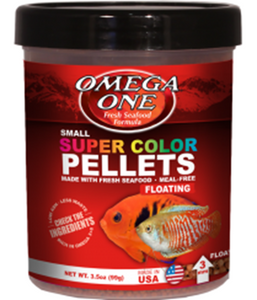 Omega One Super Color Pellet -FLOATING